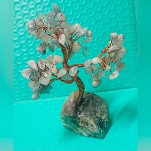 🩵🆕🩵 Lapis Lazuli Natural Gemstone Lucky Tree of Life Raw Stone Decor Mini Sized